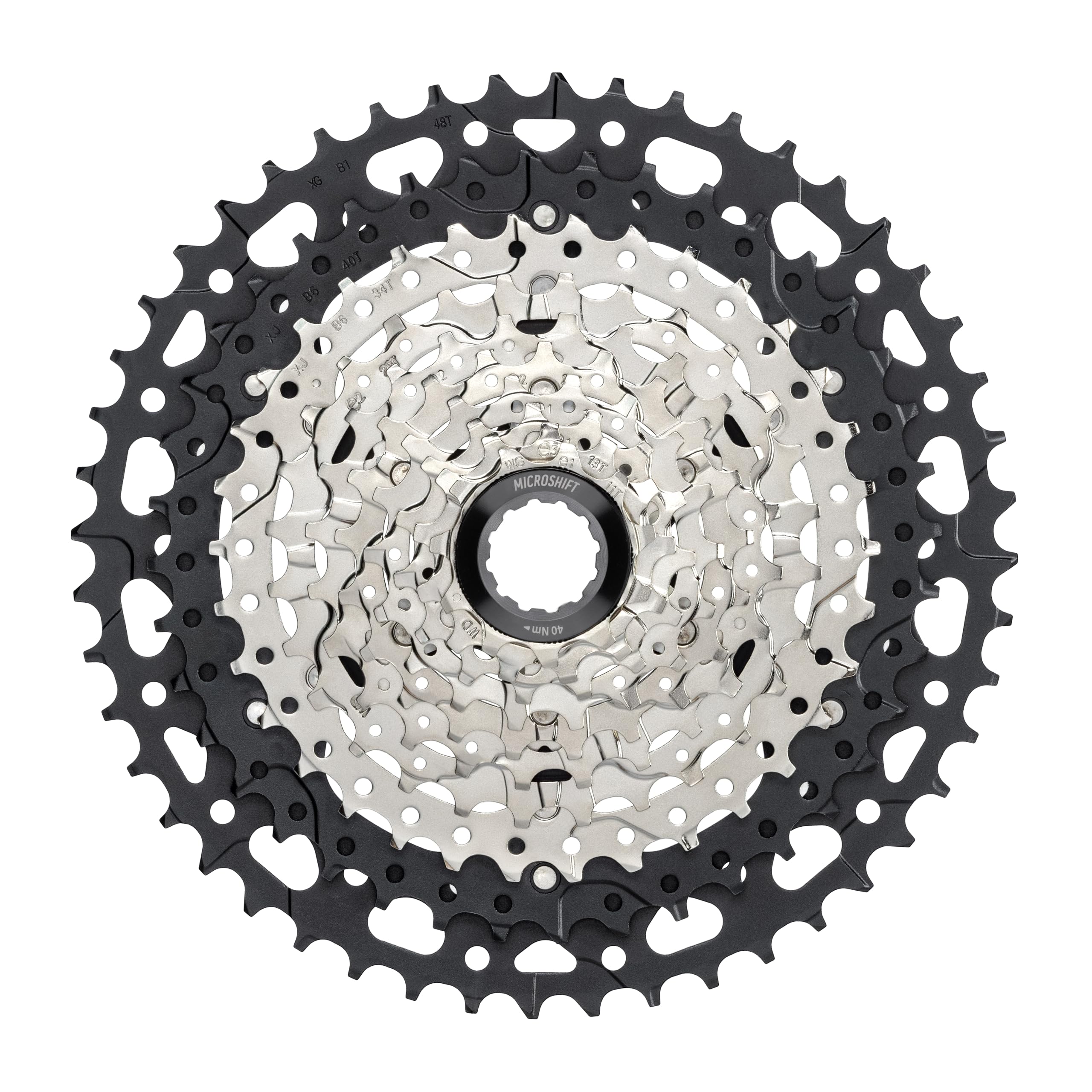 Amazon.com : microSHIFT Advent MX 10-Speed G-Series Alloy Cassette